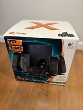 System głośników dźwięku przestrzennego Logitech X-540 5.1 z subwooferem. Przeczytaj opis na sprzedaż  Wysyłka do Poland
