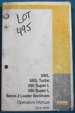 LIVRO MANUAL DE OPERAÇÃO E MANUTENÇÃO CASE 580L TURBO 580 590 SUPER L SERIES 2 comprar usado  Enviando para Brazil