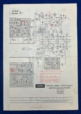 Original grundig schematic for sale  Murdock