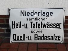 Altes emailschild unikat gebraucht kaufen  Deutschland