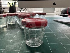 Octagonal glass mini for sale  LONDON
