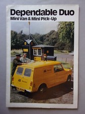 Mini van pick for sale  BENFLEET