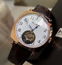Relógio de pulso AESOP Flying Tourbillon mecânico safira impermeável ouro rosa comprar usado  Enviando para Brazil