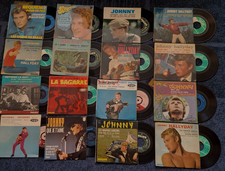 Johnny hallyday...lot 16sp d'occasion  Tours-