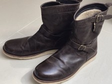 Belstaff leder stiefel gebraucht kaufen  Eltville am Rhein