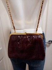 Vintage snakeskin leather for sale  MANCHESTER