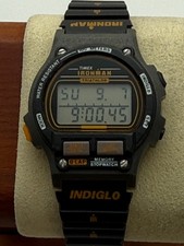 RARO Timex IRONMAN Pequeno Relógio Digital INDIGLO – Estojo 34 mm – Bateria Nova comprar usado  Enviando para Brazil
