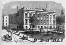 NOVA YORK COURT HOUSE 1871 ESTRUTURA CAVALOS ARQUITETURA GRAVURA ANTIGA comprar usado  Enviando para Brazil