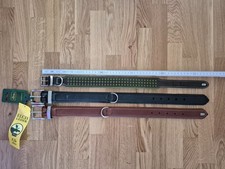 Hunter elchleder halsbänder gebraucht kaufen  Bielefeld