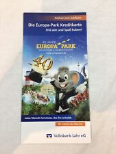 Europa park flyer gebraucht kaufen  Garmisch-Partenkirchen