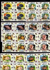 OK 4X DUBAI - MNH - VIDA MARINHA - PEIXES  comprar usado  Enviando para Brazil