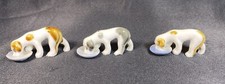 3 estatuetas vintage de cerâmica miniatura para cães água potável comprar usado  Enviando para Brazil