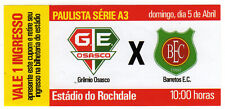Usado, Ticket BRA GE Osasco - Barretos 05.04.2015 comprar usado  Enviando para Brazil