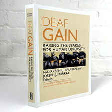 Deaf Gain - Raising the Stakes for Human Diversity by Joseph J. Murray 1st Ed. comprar usado Deaf Gain - Raising the Stakes for Human Diversity by Joseph J. Murray 1st Ed. comprar usado  Enviando para Brazil