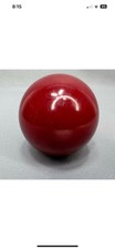 Rara bola de bilhar vintage de sinuca vermelha cereja âmbar baquelite 202 gramas comprar usado  Enviando para Brazil