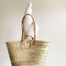 French basket straw d'occasion  Expédié en Belgium