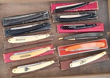 Lote Vintage Barbeador Reto Lote Solingen Alemanha Fortunatus Jaguar Barbeiro Barbeador comprar usado  Enviando para Brazil