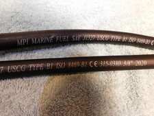 Linha de mangueira de combustível marítimo 3/8" ID MPI Premium tipo B1 8469-B1 pé US$ 7,50 MÁXIMO para enviar comprar usado  Enviando para Brazil