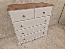 Solid pine chest for sale  ASHFORD