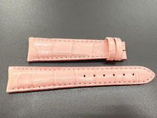 Pink leather strap usato  Verona