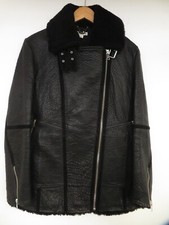 Whistles black shearling for sale  WOLVERHAMPTON