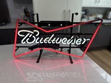 Budweiser neon sign for sale  THORNTON-CLEVELEYS