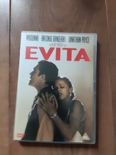 Evita dvd movie for sale  WESTON-SUPER-MARE