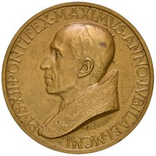 Medaglia straordinaria pio usato  Italia