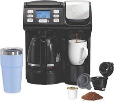 Cafeteira Hamilton Beach FlexBrew Trio 2 Vias Serviço Único Fast Brew K-Cup Pod comprar usado  Enviando para Brazil