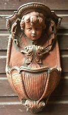 Cherub wall plaque for sale  HORSHAM