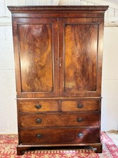 Regency mahogany linen for sale  EASTLEIGH