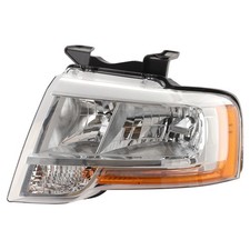 Farol esquerdo para Ford Expedition 2015-2017 halogênio com lâmpada/s refletor cromado comprar usado  Enviando para Brazil