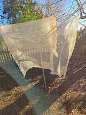 Par antigo de painéis de cortina de renda rede creme 81"x38" como é núcleo romântico casa de campo  comprar usado Par antigo de painéis de cortina de renda rede creme 81"x38" como é núcleo romântico casa de campo  comprar usado  Enviando para Brazil