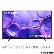 Samsung ue43bu8000kxxu uhd for sale  BISHOP'S STORTFORD