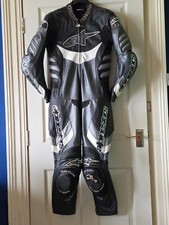 Alpinestars motorcycle leather for sale  LLANFAIRFECHAN