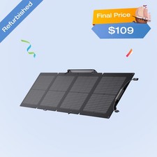 Ecoflow 110w portable for sale  San Francisco