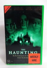 Usado, "THE HAUNTING" "LANÇAMENTO ORIGINAL DREAMWORKS 1999" "HORROR" VHS MOVIE PAL comprar usado  Enviando para Brazil