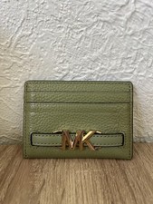 VERDE/DOURADO MICHAEL KORS PEQUENO/FINO ID/CARTEIRA - NOVO COM ETIQUETAS comprar usado  Enviando para Brazil