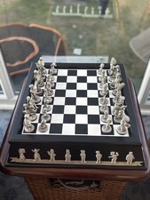 simpsons chess set for sale  SEAHAM