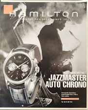 Hamilton publicité montre d'occasion  Expédié en France