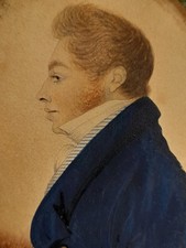 Georgian portrait miniature for sale  WOLVERHAMPTON