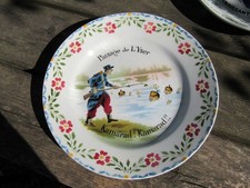 Assiette patriotique choisy d'occasion  Luxeuil-les-Bains