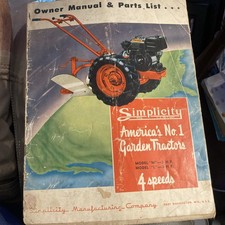Simplicity model garden for sale  Amherst