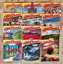 Usado, Alfa Owner Magazine Complete 2011 All 12 Jan.-Dec. Issues Alfa Romeo Owners Club comprar usado  Enviando para Brazil