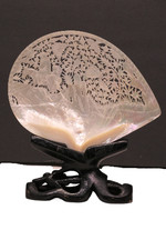 Beautiful carved seashell for sale  Conowingo