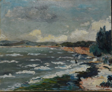 Tableau étang berre d'occasion  Saint-Saëns