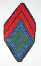 Insigne tissu losange d'occasion  Senozan