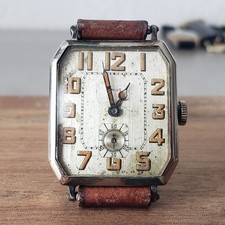 1930 Benrus Vintage Relógio Corte Cantos Estojo Vento Manual, Para Peças/Reparo (Funciona) comprar usado  Enviando para Brazil