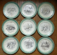 Assiettes parlantes anciennes d'occasion  Lyon V