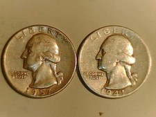 Two different 25c for sale  Oakwood